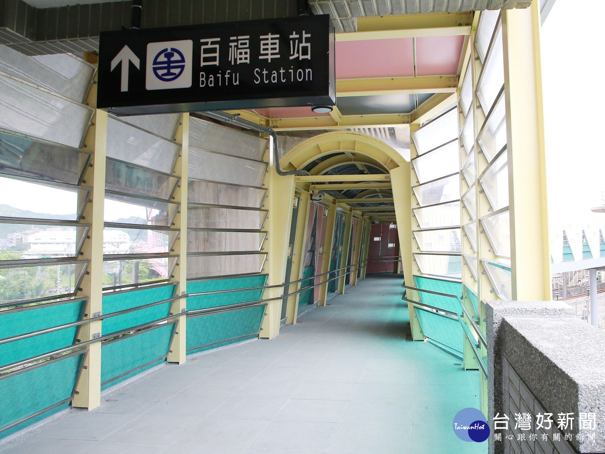 方便年邁長者通行　基隆百福車站新天橋預計十月初啟用
