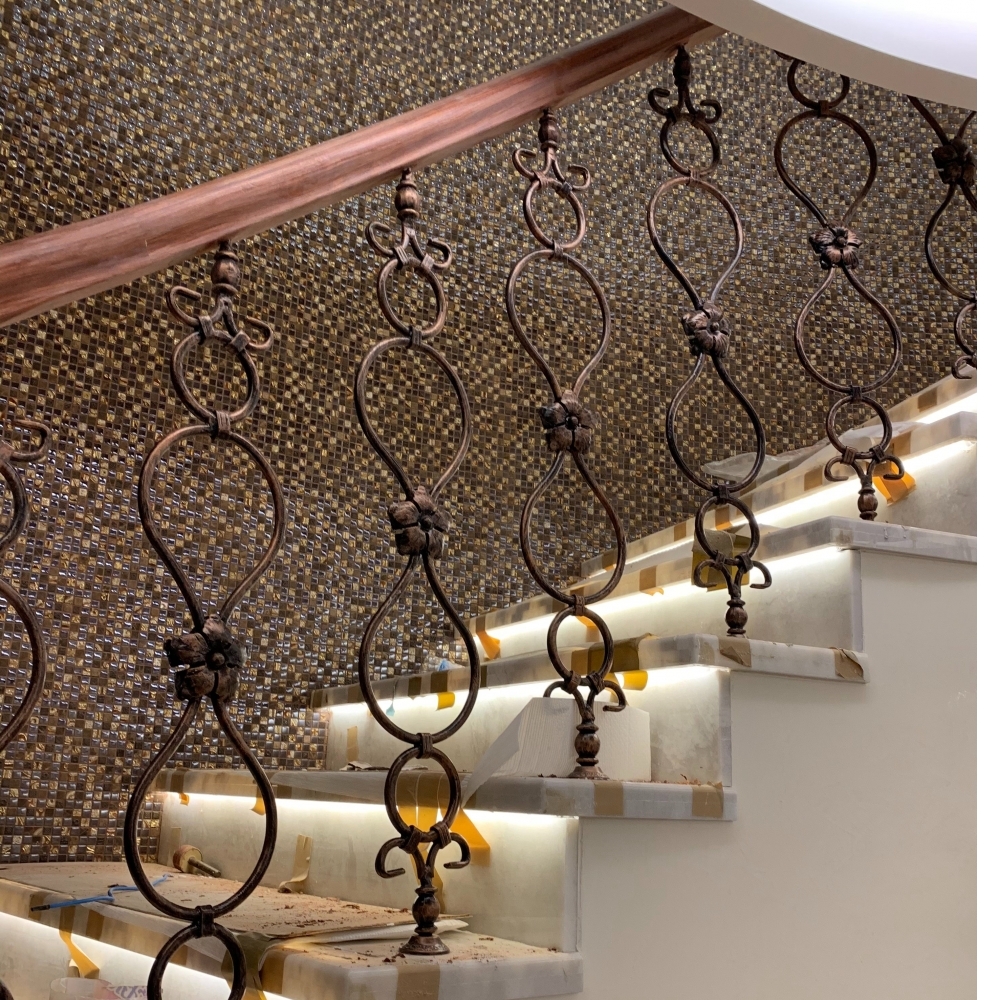 歐式樓梯扶手025