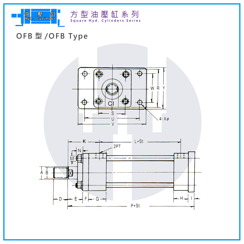 油壓缸-OFB型