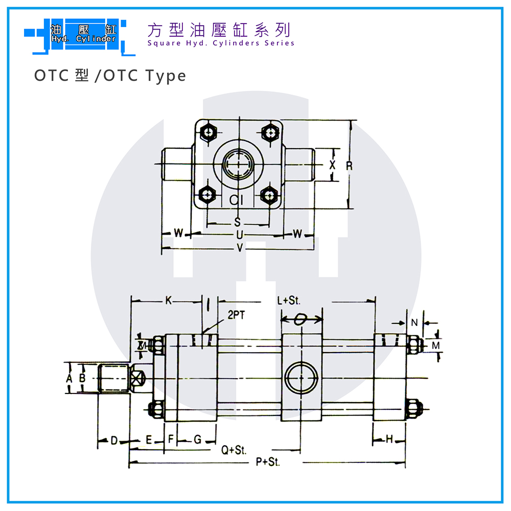油壓缸-OTC型