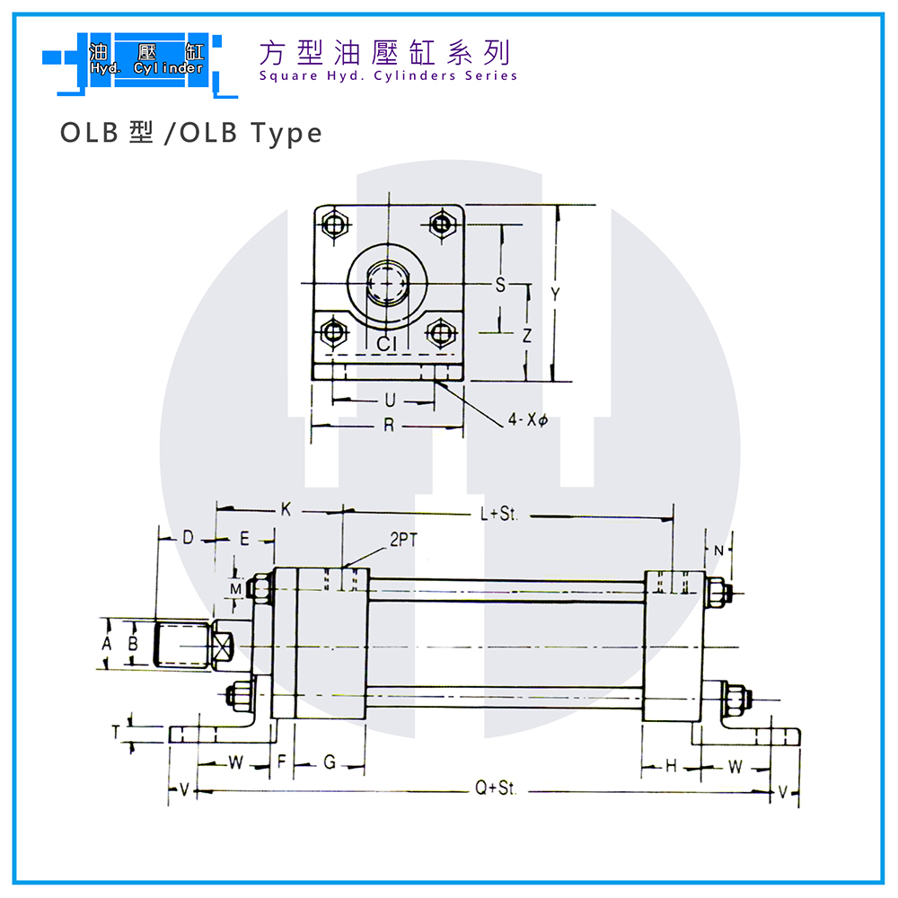 油壓缸-OLB型