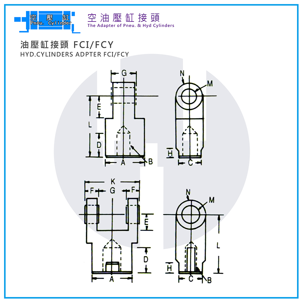 油壓缸接頭FCI/FCY