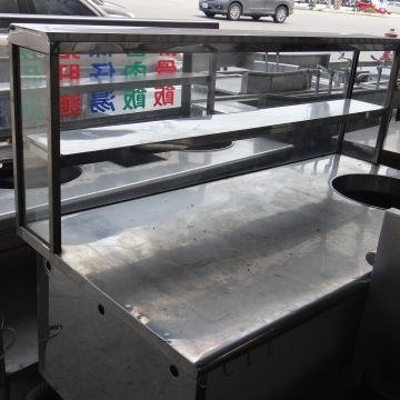 不銹鋼單孔攤車