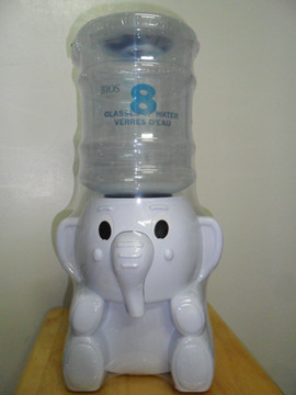  萬興淨水-8杯裝 迷你飲水機-白色小象 有多種可愛動物任選個人、居家、學生、宿舍專用