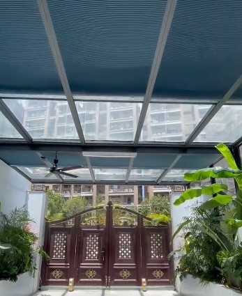 台中電動天窗簾,冠宇