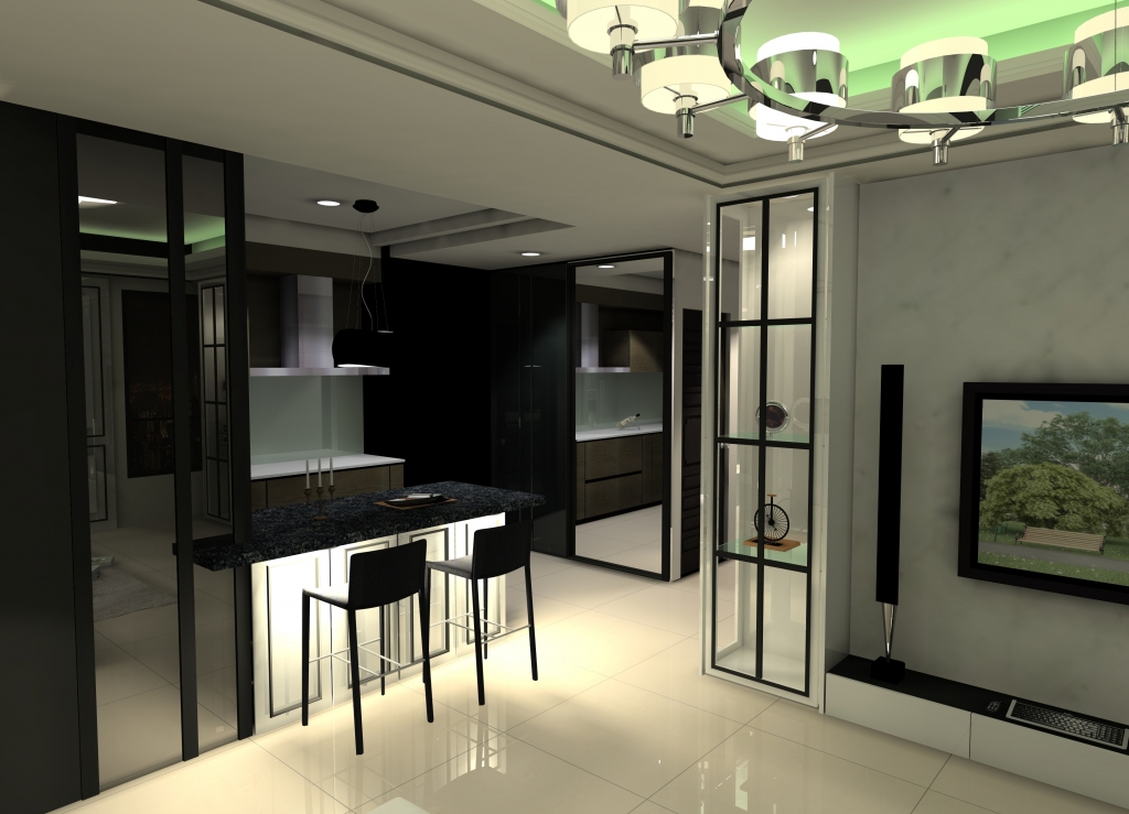 住宅空間-美術館明宅-鳯凰會