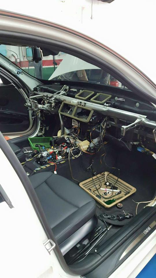 BMW E90 更換蒸發器+散熱片