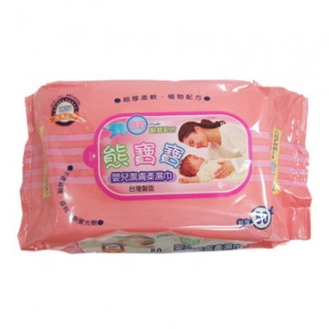 【155009】熊寶寶-嬰兒潔膚柔濕巾(超厚型)