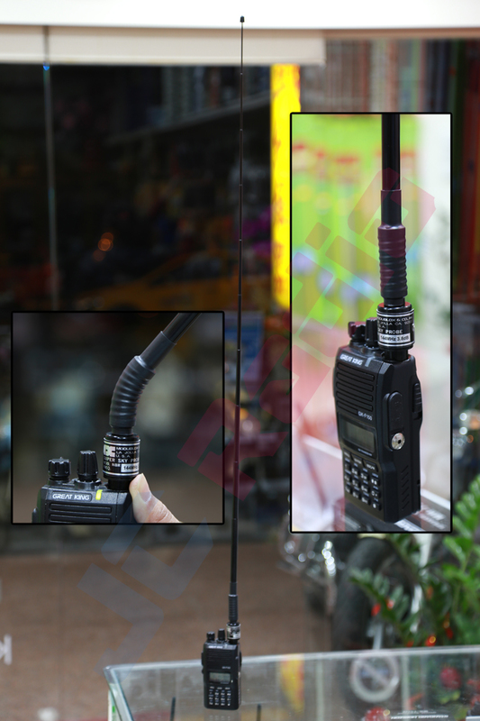 黑寡婦天線 VHF最強款式 台灣製造 改良新版 手持機單頻伸縮天線/96cm/SMAP/SMAJ