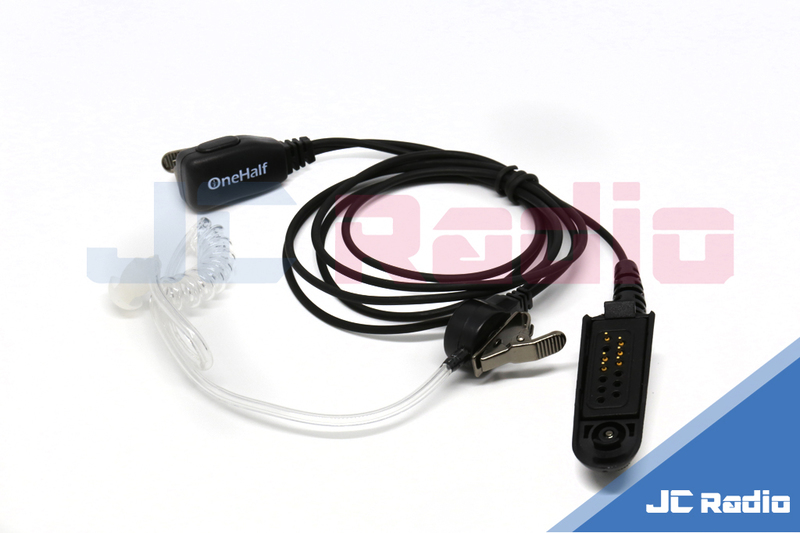警用款 ONEHALF 空氣導管式耳機麥克風 GP328 TP100