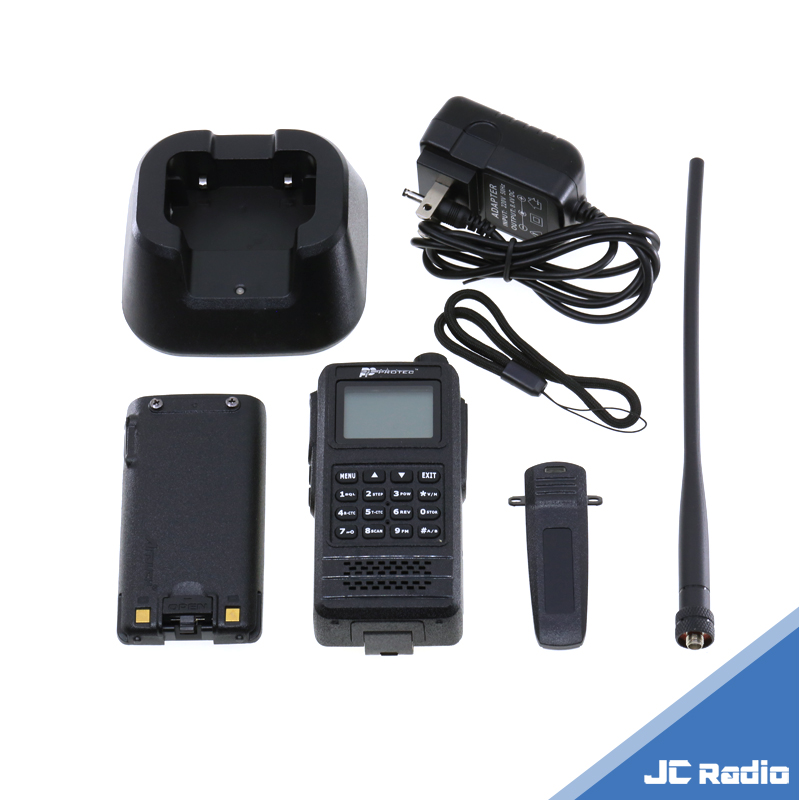 PROTEC PT-650 雙頻無線電對講機/防水/10W