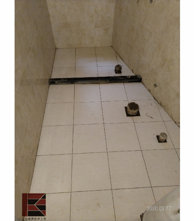 新竹浴室貼地磚(新建工程)