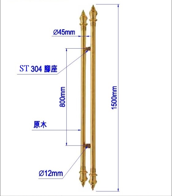 禪意把手PK-H-100