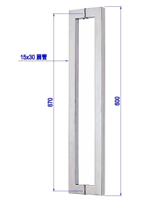 造型玻璃門把手PK-H-140