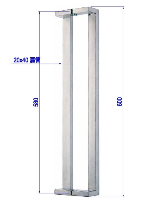 造型玻璃門把手PK-H-146