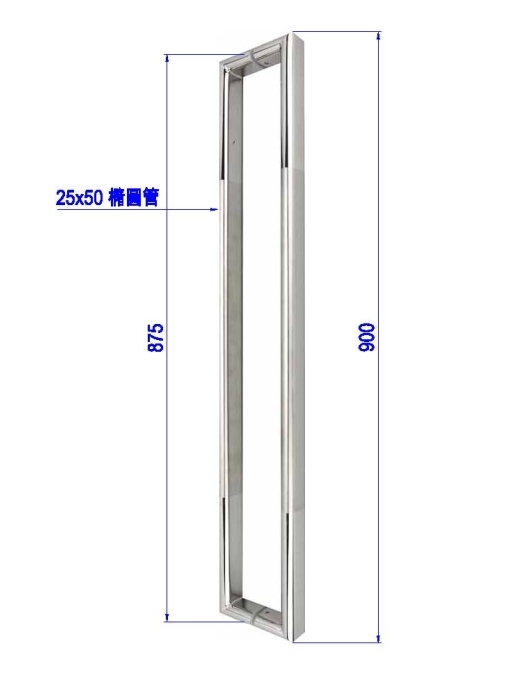 造型玻璃門把手PK-H-144