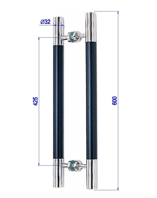 造型玻璃門把手PK-H-151