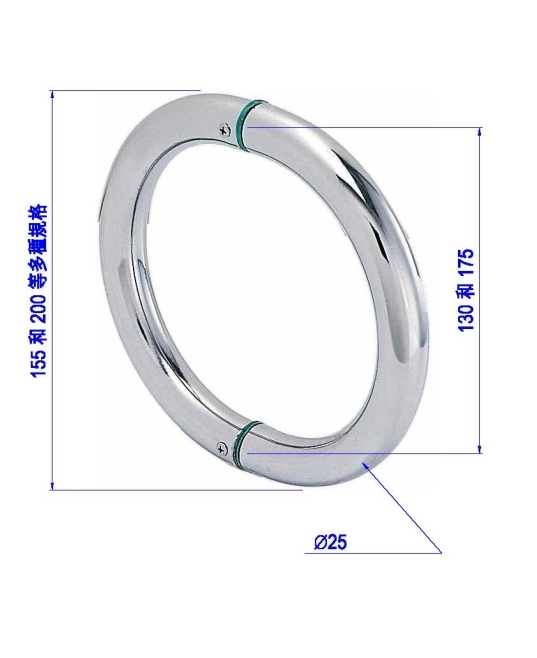 造型玻璃門把手PK-H-170