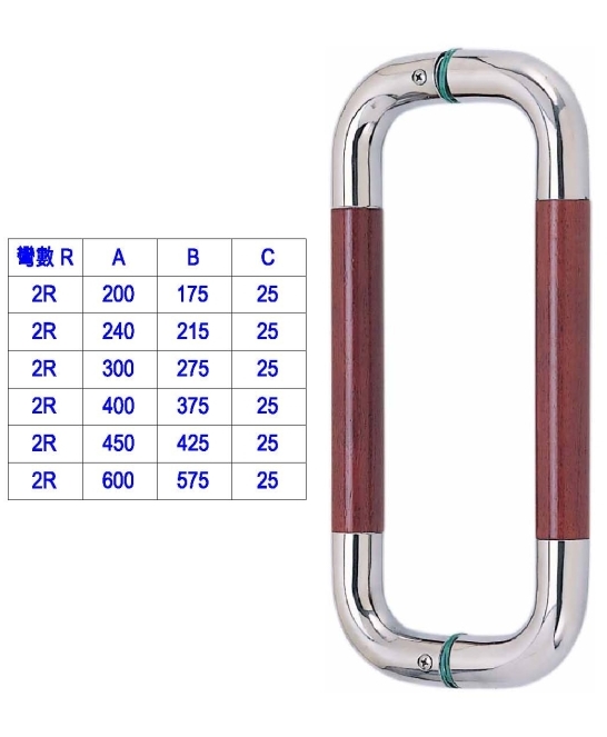 造型玻璃門把手PK-H-179