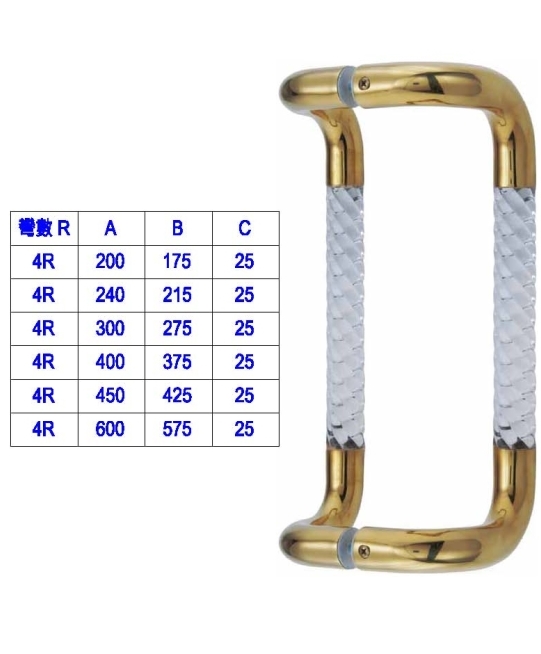 造型玻璃門把手PK-H-180A