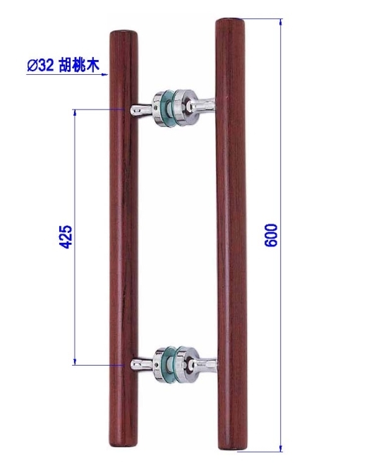 玻璃門實木把手PK-H185