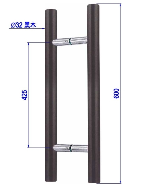 玻璃門實木把手PK-H219