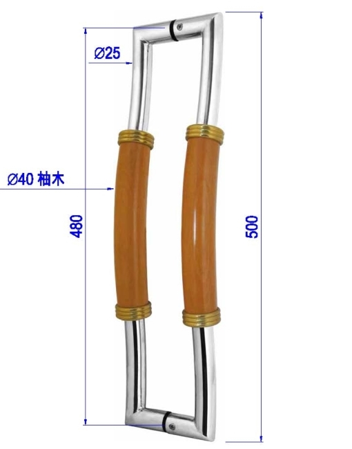 玻璃門實木把手PK-H227