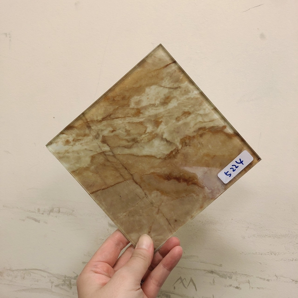 數位噴繪玻璃-大理石紋&木紋5