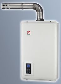 數位恆溫16L櫻花牌熱水器SH-1670