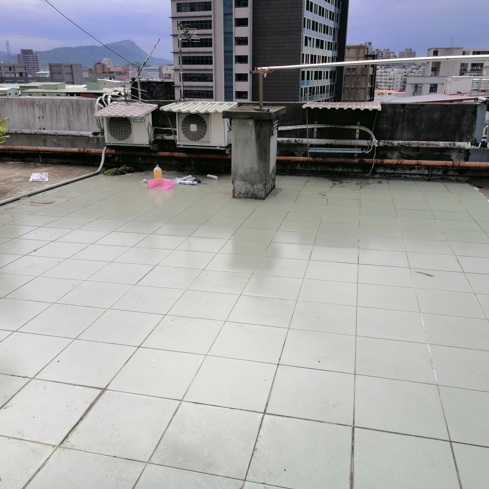 台北頂樓防水施工前後