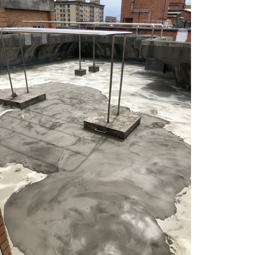 桃園區防水隔熱工程-頂樓地坪打除