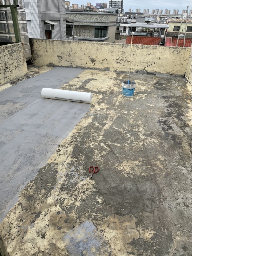中壢區頂樓地坪防水防漏工程