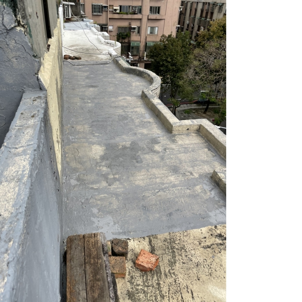 中壢區頂樓地坪防水防漏工程