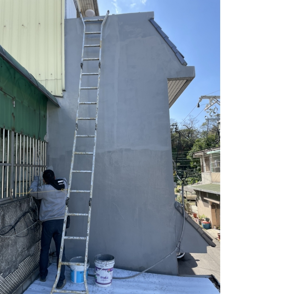 桃園蘆竹區側外牆防水工程