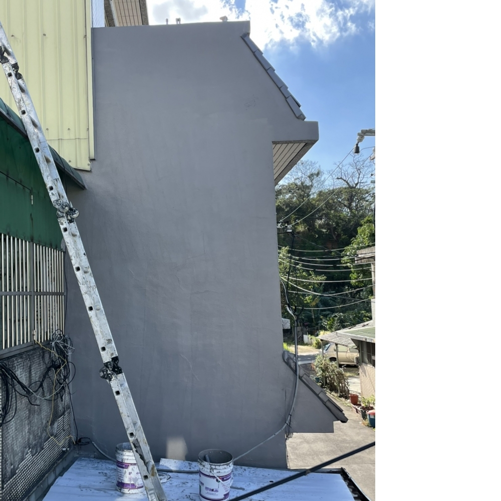 桃園蘆竹區側外牆防水工程