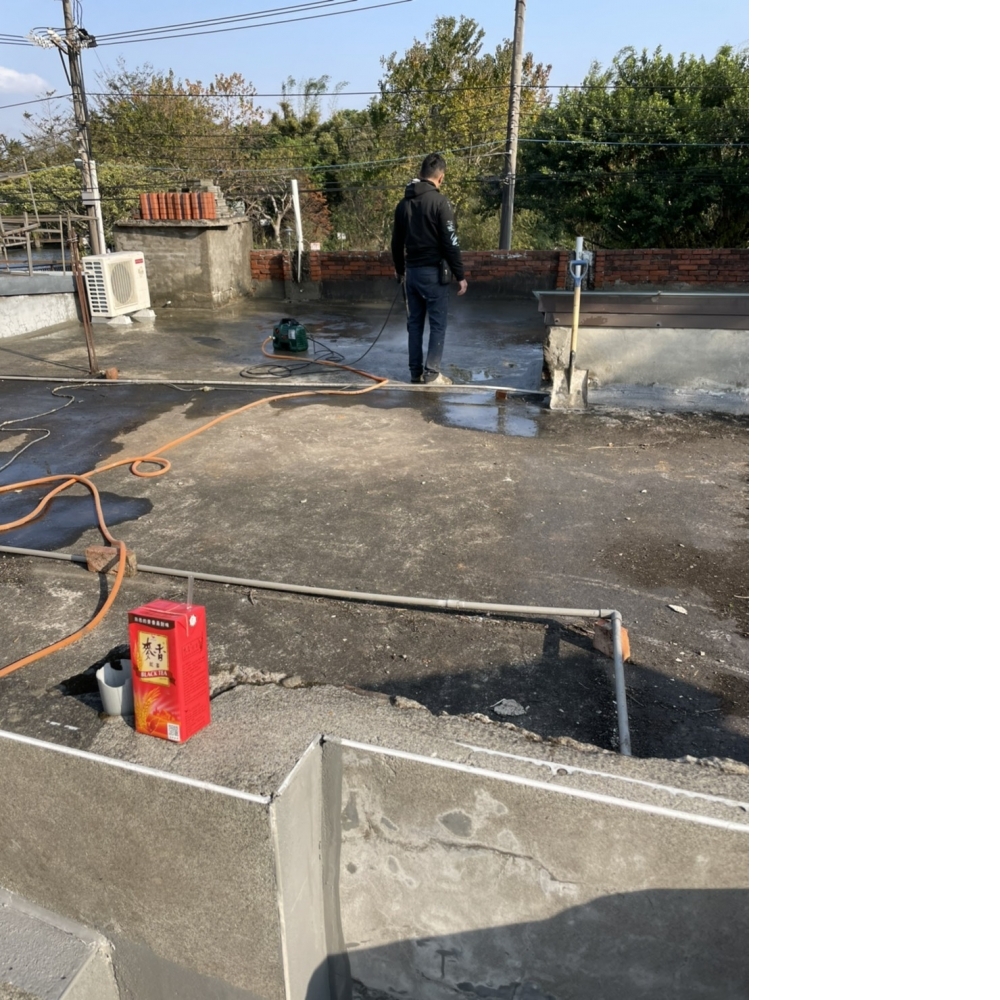 大溪防水-辦公處頂樓地坪防水隔熱工程