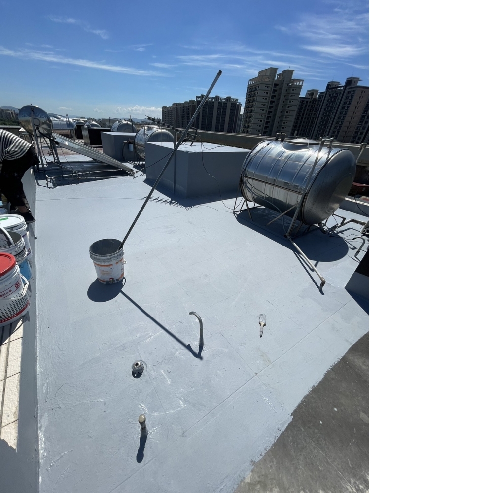 八德區2戶透天頂樓防水工程
