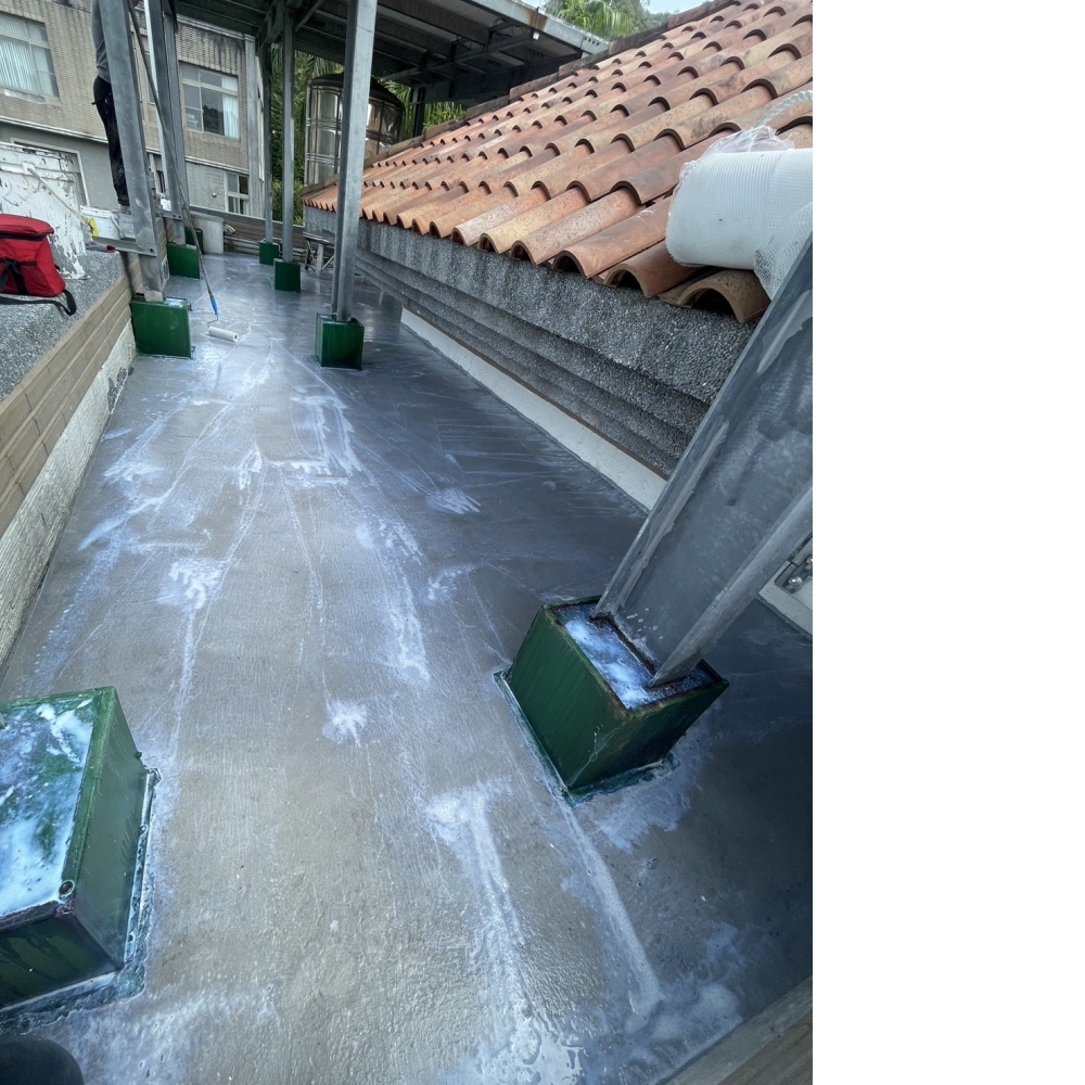 大溪區咖啡店頂樓防水工程