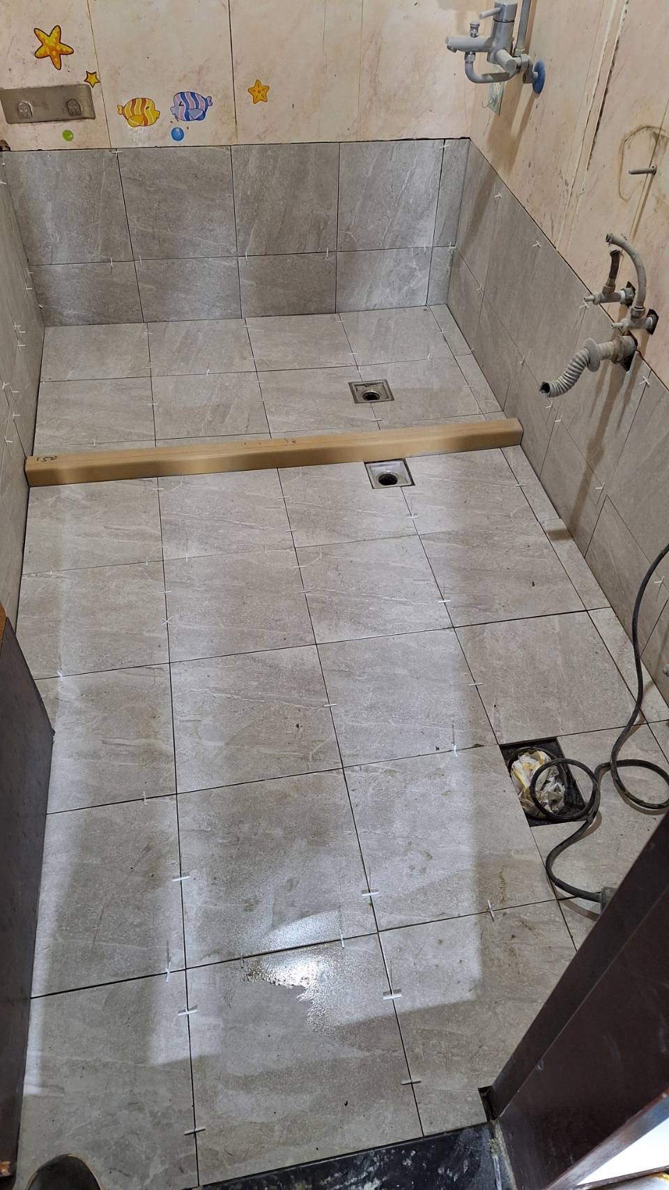 桃園區廁所地板更新工程