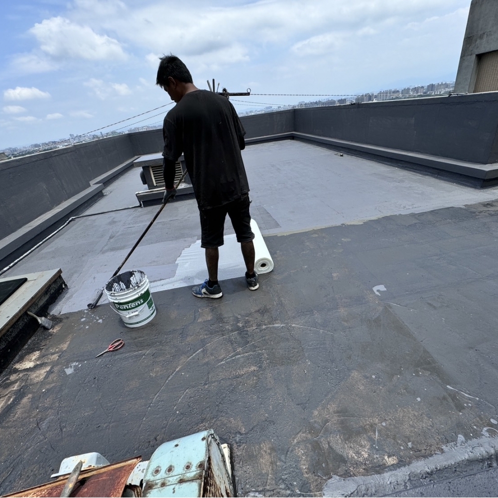 楊梅區2戶頂樓防水工程