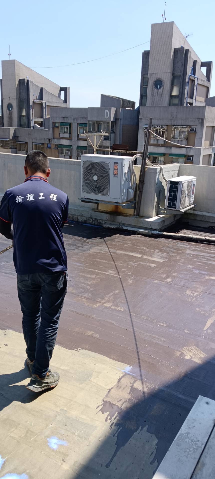 楊梅區2戶頂樓防水工程