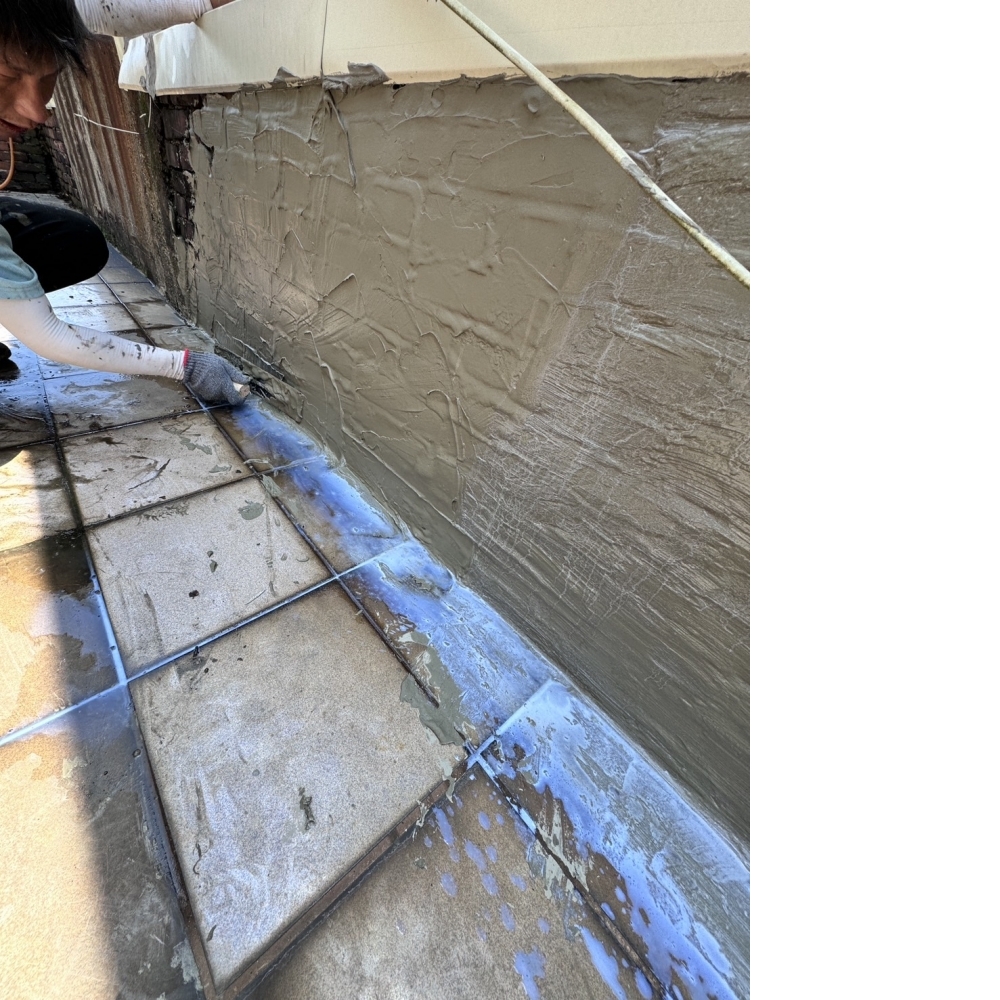 桃園區老客戶頂樓防水保養