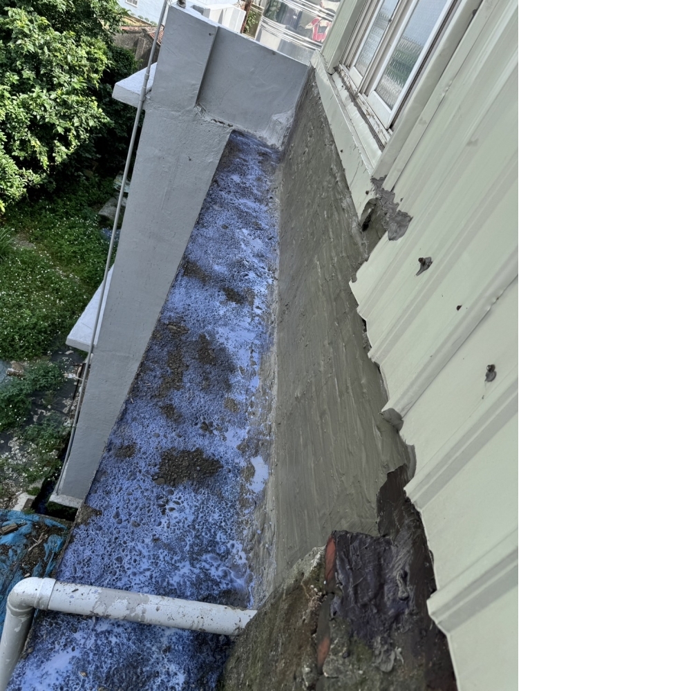 桃園區老客戶頂樓防水保養