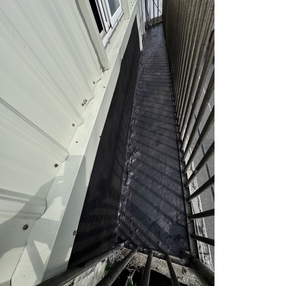 桃園區老客戶頂樓防水保養