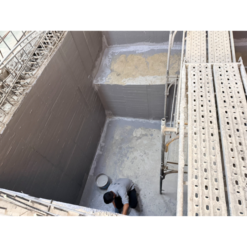 食品工廠新建案結構體防水工程