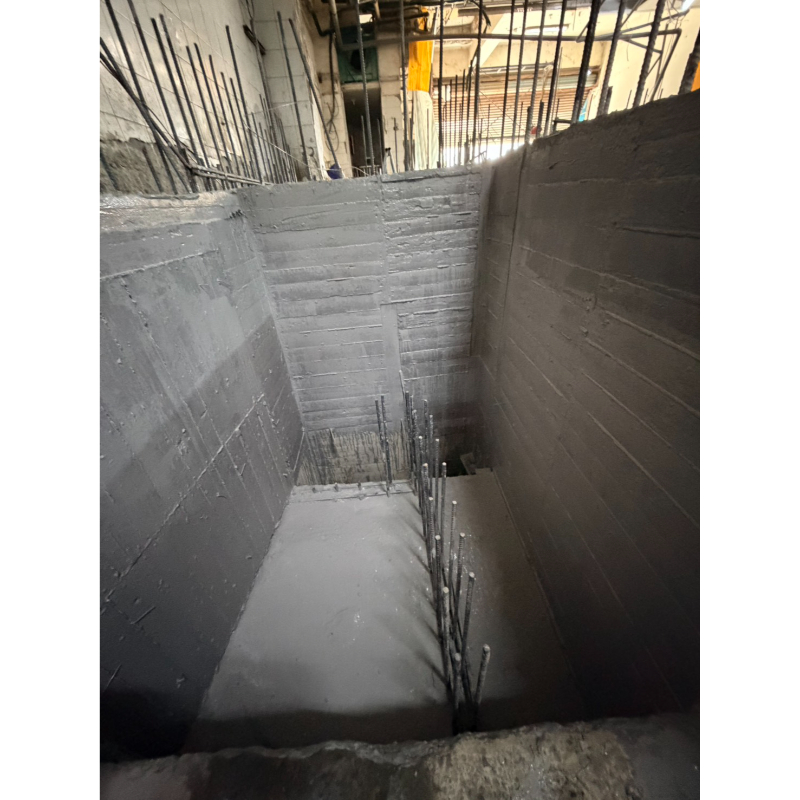 食品工廠新建案結構體防水工程