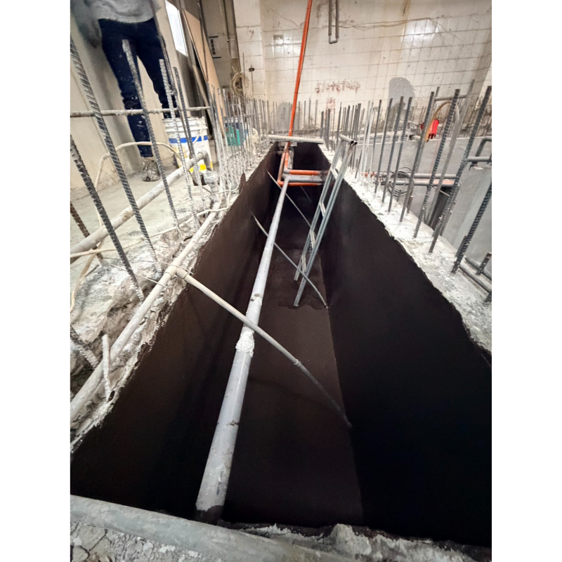 食品工廠新建案結構體防水工程