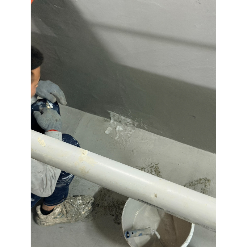 食品工廠新建案結構體防水工程