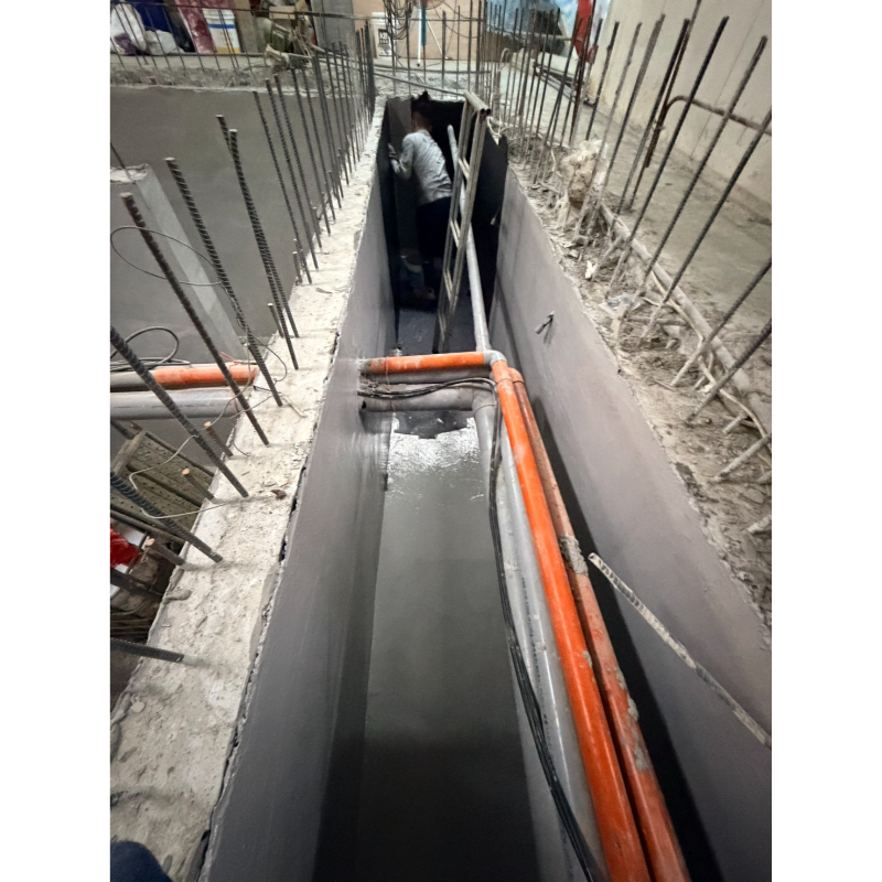 食品工廠新建案結構體防水工程