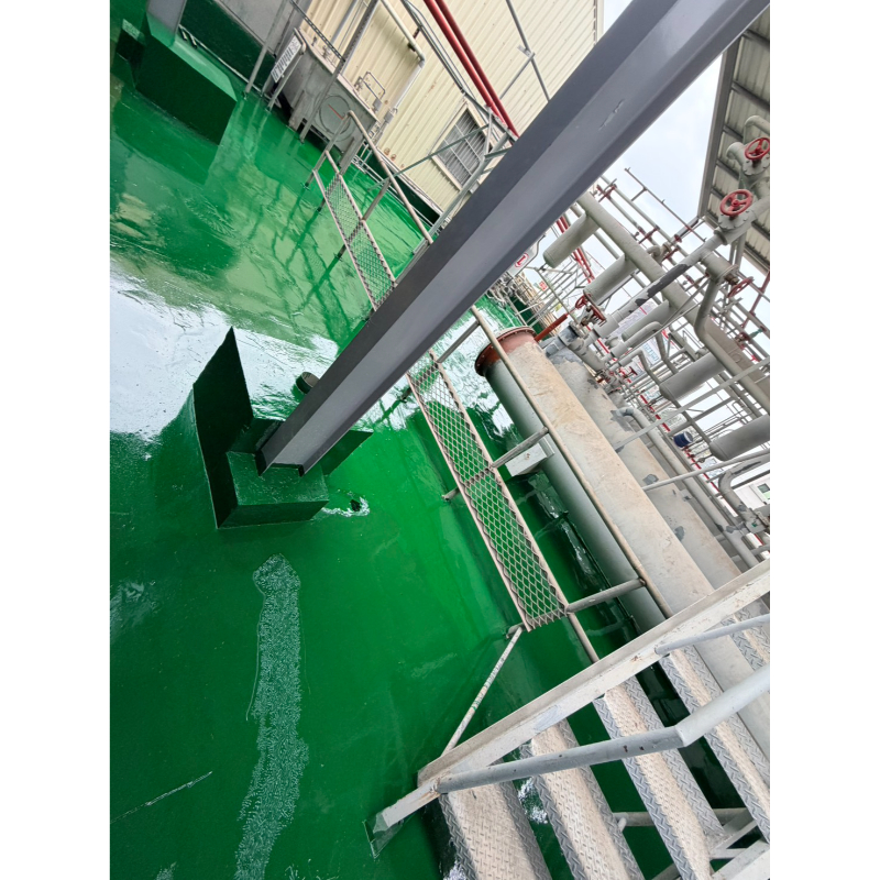 食品工程頂樓舊有pu清除新作pu防水工程